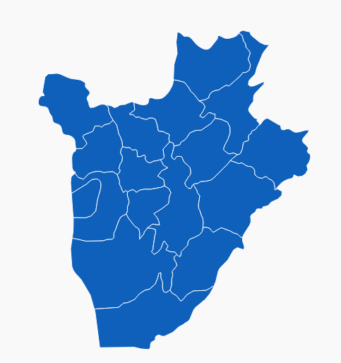 布隆迪地图