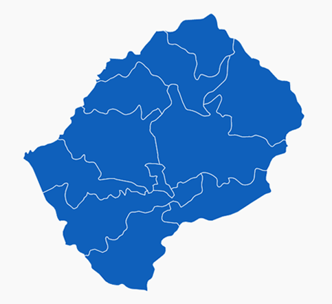 莱索托地图