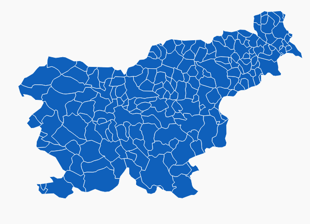 斯洛文尼亚地图